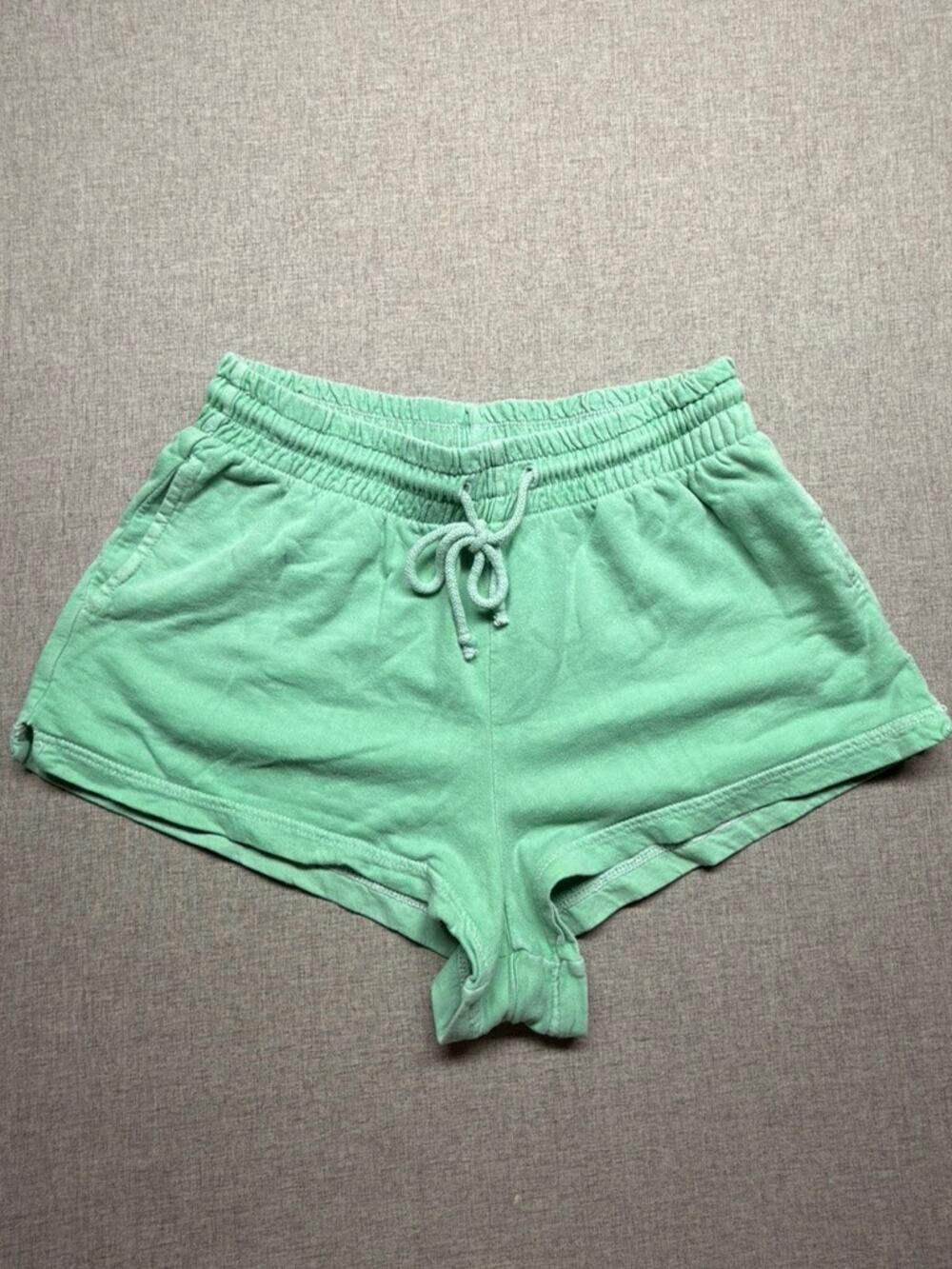Out From Under Urban Outfitters Small Mint Green Dolphin Lounge Shorts Y2K